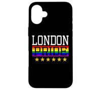 London Pride England Drapeau Arc-en-Ciel Gay Lesbienne Queer LGBT Coque pour iPhone 16 Plus
