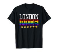London Pride England Drapeau Arc-en-Ciel Gay Lesbienne Queer LGBT T-Shirt