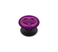 London Roman Brittany Since 46AD Aigle Latin Impression dorée PopSockets PopGrip Adhésif