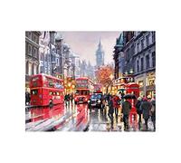 London Romantic Bus,1000-piece Puzzle,Paper Children's Game Educational Toys,50x70cm