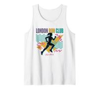 London Run Club Retro Running Design Est 1993 Femme Débardeur