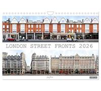 London Street Fronts 2026 / UK-Version (Wall Calendar 2026 DIN A4 landscape), CALVENDO 12 Month Wall Calendar: A unique perspective on Londons ... capital in photographic montage works.