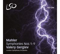 LONDON SYMPHONY ORCH - MAHLER / SYMPHONIES NO.1-9 GERGIEV - CD ALBUM - G3z