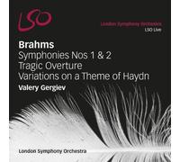 London Symphony Orchestra, Valery Gergiev - Brahms: Symphonies Nos.1 & 2 by London Symphony Orchestra, Valery Gergiev Hybrid SACD - DSD, Import edition (2013) Audio CD