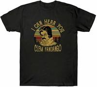 London T-Shirt of Fandango Hear Can Toast Blacken Cotton Vintage I Clem You Manches Courtes(Small)