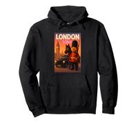 London Teddy Bear King Guard with Royal Horse & Classic Car Sweat à Capuche