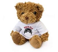 London Teddy Bears Biker Dad Ours en Peluche Doux pour Moto Cadeau