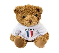 London Teddy Bears Nouveau - Drapeau de la France Ours en Peluche - Cadeau pour Fan français