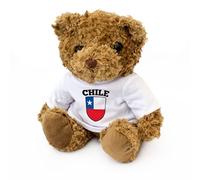 London Teddy Bears Ours en Peluche avec Drapeau du Chili - Cadeau pour Fan du Chili