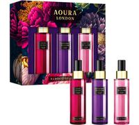 London Trio Body Mist Gift Set For Women, With Midnight Passion, Love Rush And Pretty Woman, Body Spray Set For Women (3 X 60ml)