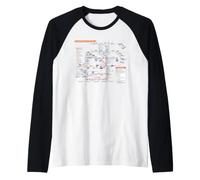 London UK Metro Train Railway - Souvenir Route Map Europe Manche Raglan