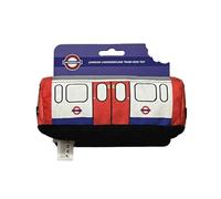 London Underground Jouet pour Chien sous Licence Officielle en Forme de Train de Tube - Jouet à mâcher Mignon en Peluche avec Plis et couineur