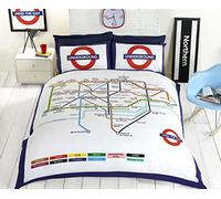 London Underground Parure de lit simple