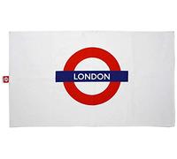 London Underground Torchon Coton avec Londres Logo 740mm X 430mm (GWC)