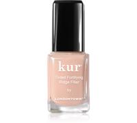 LONDONTOWN Kur Tinted Fortifying Ridge Filler vernis de base lissant pour ongles secs et fragiles teinte Apricot Beige 12 ml