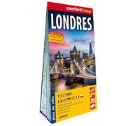 Londres 1/17.500 (carte grand format laminée - plan de ville)