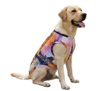 Londres à l'aquarelle - Gilet rafraîchissant pour Chien, Chemise d'été, Pull Mignon, vêtements pour Grands Chiots