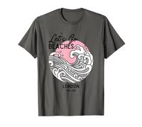 Londres Angleterre Let's Go Beaches Royaume-Uni T-Shirt