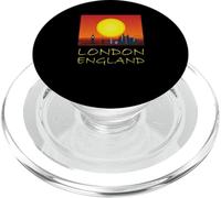 Londres Angleterre Skyline Royaume-Uni Culture Britannique Coucher de Soleil PopSockets PopGrip pour MagSafe