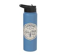 Londres Capitale de l'Angleterre Royaume-Uni Est. 47 AD Stainless Steel Insulated Water Bottle