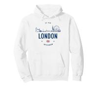 Londres City Voyage Royaume-Uni Sweat à Capuche