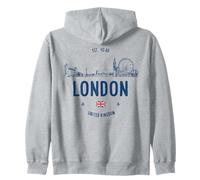 Londres City Voyage Royaume-Uni Sweat à Capuche