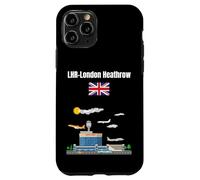 Londres Heathrow Airport LHR Airport Nerd London Souvenir Coque pour iPhone 11 Pro