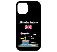 Londres Heathrow Airport LHR Airport Nerd London Souvenir Coque pour iPhone 12/12 Pro