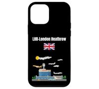 Londres Heathrow Airport LHR Airport Nerd London Souvenir Coque pour iPhone 12 Mini