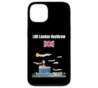 Londres Heathrow Airport LHR Airport Nerd London Souvenir Coque pour iPhone 13