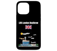 Londres Heathrow Airport LHR Airport Nerd London Souvenir Coque pour iPhone 13 Pro Max
