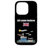 Londres Heathrow Airport LHR Airport Nerd London Souvenir Coque pour iPhone 14 Pro