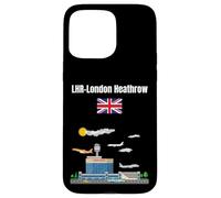 Londres Heathrow Airport LHR Airport Nerd London Souvenir Coque pour iPhone 15 Pro Max