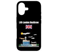 Londres Heathrow Airport LHR Airport Nerd London Souvenir Coque pour iPhone 17