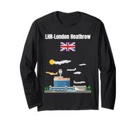 Londres Heathrow Airport LHR Airport Nerd London souvenir Manche Longue