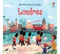 Londres - Mon livre sonore à toucher - Dès 1 an - Sam Taplin - Usborne - cartonné - Album éveil dès la naissance