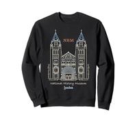 Londres, Natural History Museum NHM Dessin à la Main, UK Sweatshirt