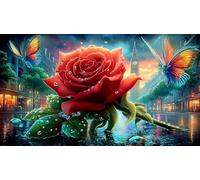 Londres Papier recyclé Puzzle 1000 pièces Idée Cadeau Parfaite Jeux éducatifs pour Toute la Famille Cadeau pour Femmes et Hommes 38x26cm/1000pcs