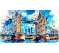 Londres Puzzle 1000 pièces Educa Cadeau Unique De l'art Décoration Jeu éduchatif Challenge Toy pour Adultes et Enfants à partir de 14 Ans 38x52cm/1000pcs
