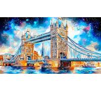 Londres Puzzle 1000 pièces Educa Cadeau Unique Décoration Intérieure Jeu éduchatif Challenge Toy pour Adultes et Enfants à partir de 14 Ans 38x26cm/1000pcs