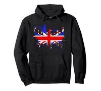 Londres Skyline Angleterre Amour Union Jack Drapeau UK Sweat à Capuche