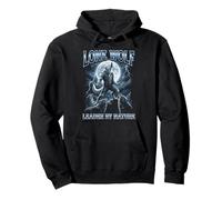 Lone Wolf Leader by Nature Hurlant Pleine Lune Art Sweat à Capuche