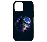 Lone Wolf Moon Howling Wolf Pack Head Wolves Howl Coque pour iPhone 12 Mini