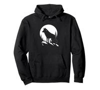 Lone Wolf Moon Howling Wolf Pack Head Wolves Howl Sweat à Capuche