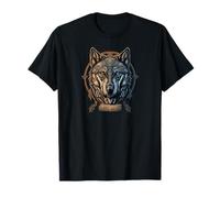 Lone Wolf Moon Howling Wolf Pack Head Wolves Howl T-Shirt
