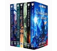 Lone Wolf Series Books 6 - 12 Collection Set by Joe Dever (The Kingdoms of Terror, Castle Death, The Jungle of Horrors, Cauldron of Fear, Dungeons of Torgar, Prisoners of Time & Masters of Darkness)