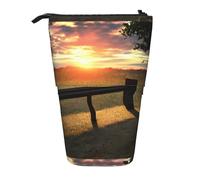 Lonely Bench Trousse à crayons rétractable verticale pour stylos, crayons et petits objets, Noir , Taille unique, Trousse de maquillage