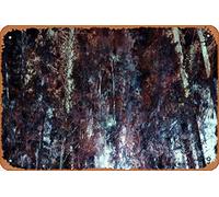 Lonely forest Abstract and Surreal Nature and Landscapes Classic Man Grotte Décoration murale en métal 20,3 x 30,5 cm