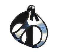 Lonely Harnais pour chien en forme d'ours polaire respirant, réfléchissant et réglable, convient aux petits chats et chiens