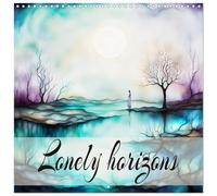 Lonely horizons (Wall Calendar 2026 12 × 12 Inch) CALVENDO 12 Month Wall Calendar: The solitary nature journey to the far horizons.